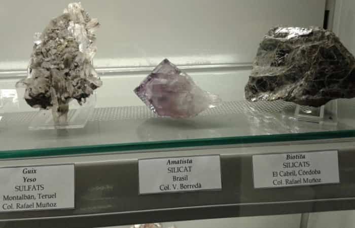 Minerales del Museu Valencià d'Història Natural