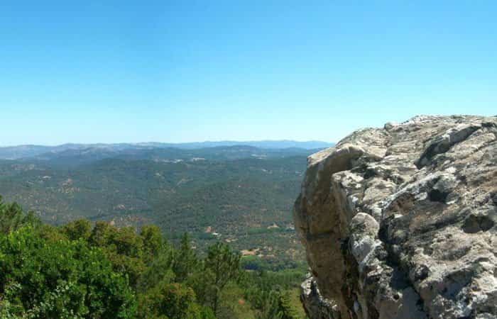 Mirador del Parque Natural Sierra de Aracena y Picos de Aroche