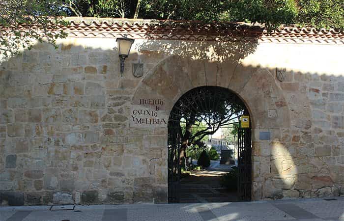 Huerto de Calixto y Melibea en Salamanca