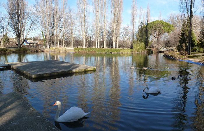 Parque de la Isla Dos Aguas en Palencia