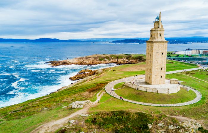 Parque de la Torre de Hércules en A Coruña