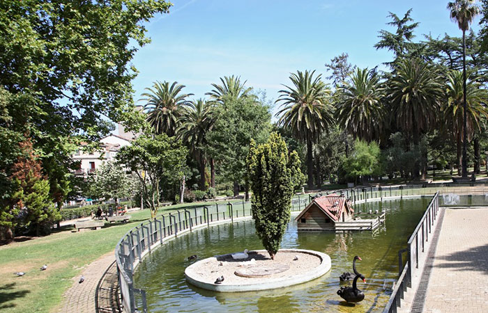 Jardín del Posío, en Orense