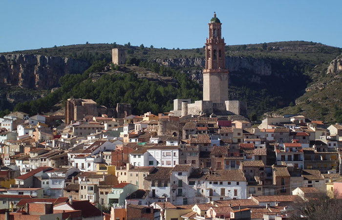 El pueblo de Jérica en Castellón