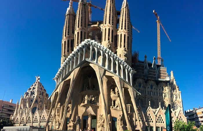 Basílica de la Sagrada Familia en Barcelona