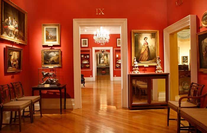 Sala de exposiciones del Museo del Romanticismo