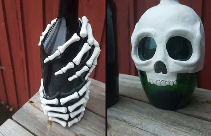 manualidades de Halloween esqueleto