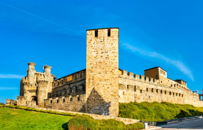 Castillo de los Templarios de Ponferrada en León