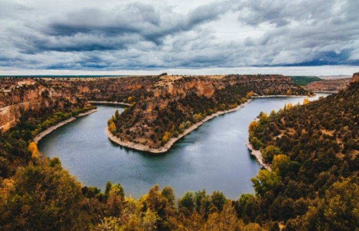 Parque Natural Hoces del río Duratón en Segovia