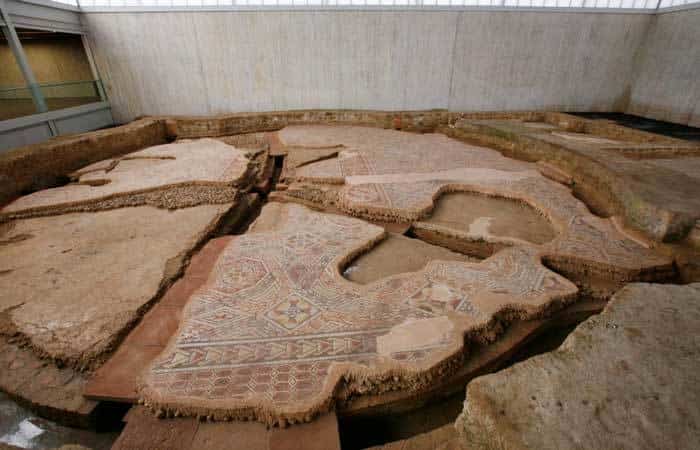 Mosaico de la Villa Romana de la Olmeda