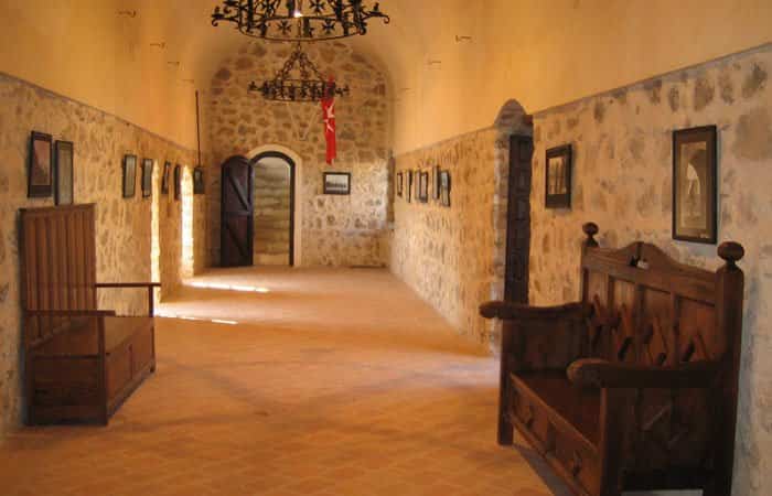 Pasillo del Castillo de Consuegra 