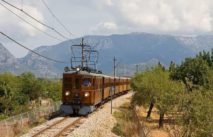 Tren de Sóller en Mallorca
