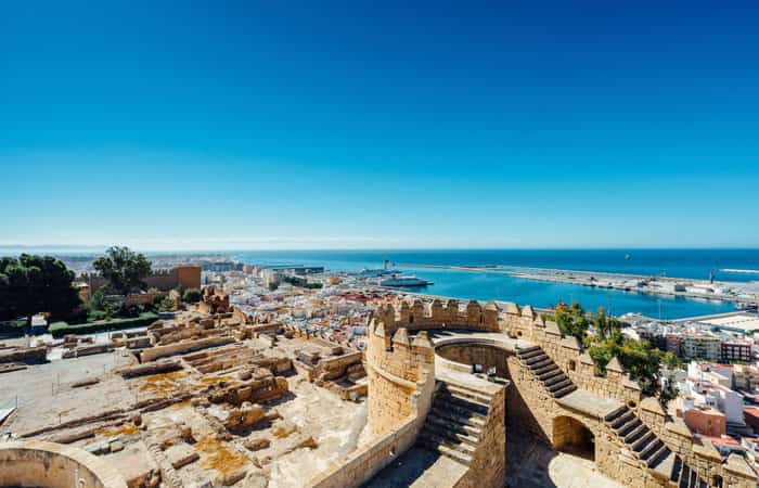 Vistas desde la Alcazaba de Almería