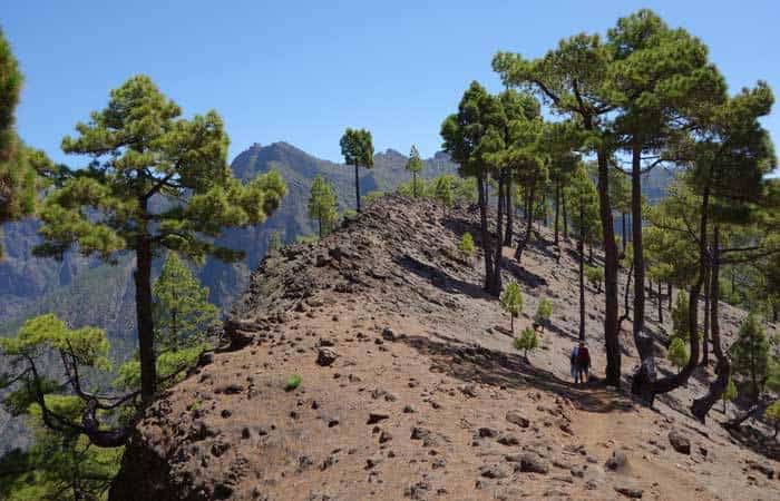 Parque Nacional de la Caldera de Taburiente en La Palma