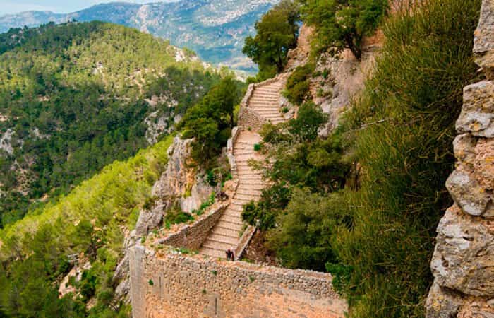Castillo de Alaró en Mallorca