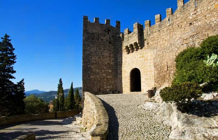 Castillo de Capdepera en Mallorca