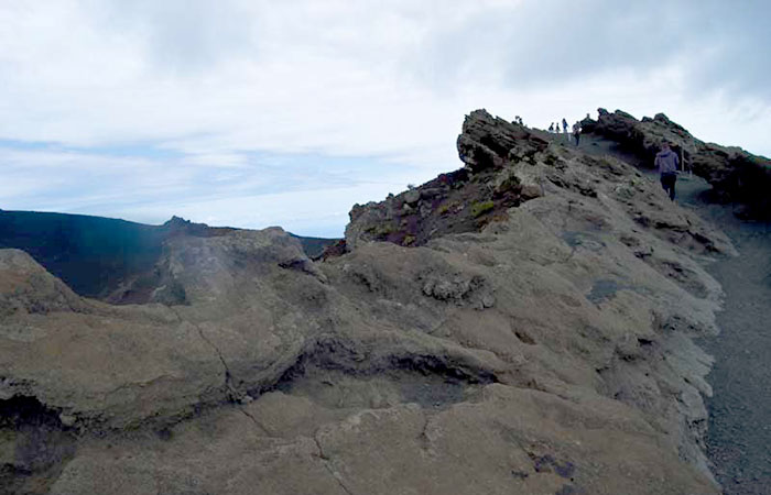 Ruta del volcán de San Antonio, en La Palma