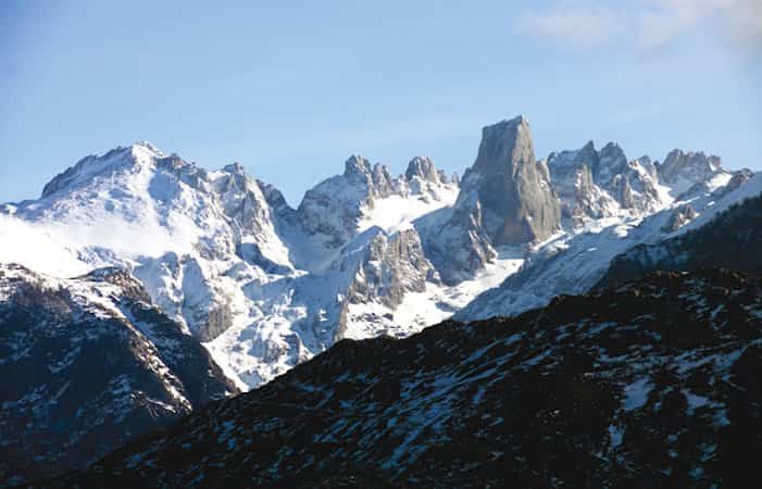Parque Nacional de Los Picos de Europa ubicado entre Asturias, Cantabria y León
