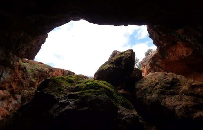 Interior de la cueva de Montesinos