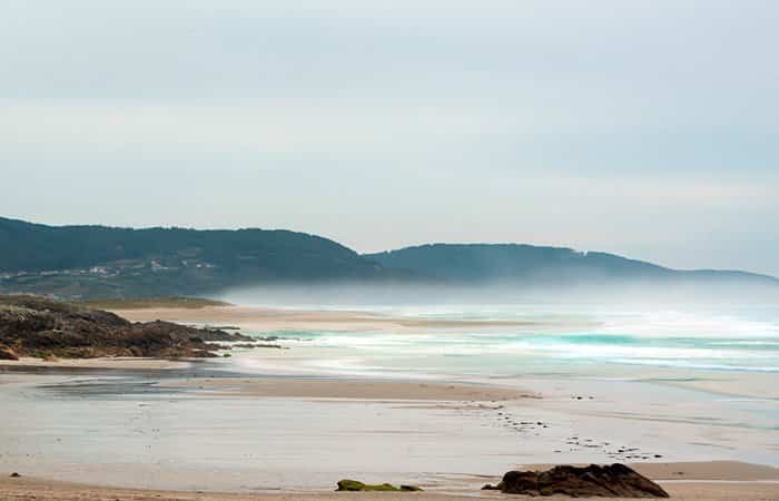 Playa de Razo en Carballo, A Coruña