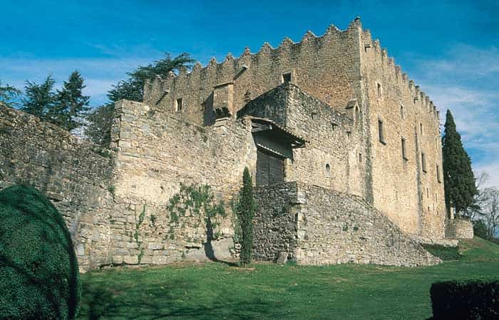 Castillo de Montesquiu en Barcelona