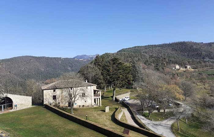Jardines del Castillo de Montesquiu