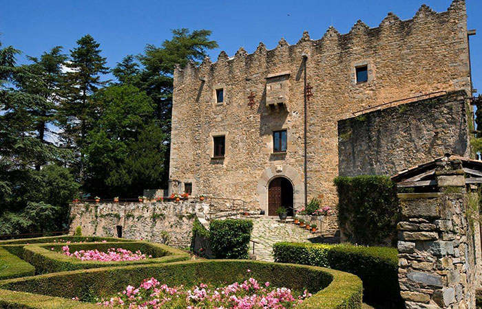 Parc del Castell de Montesquiu en Barcelona