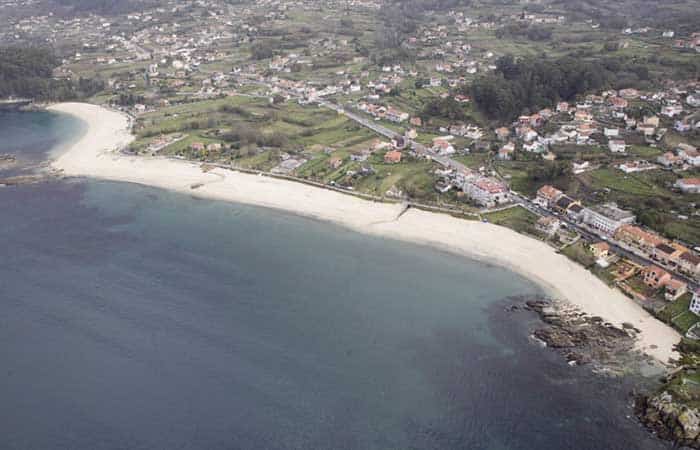 Playa Agrelo en Bueu, Pontevedra