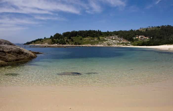 Playa de Liméns en Cangas de Morrazo, Pontevedra