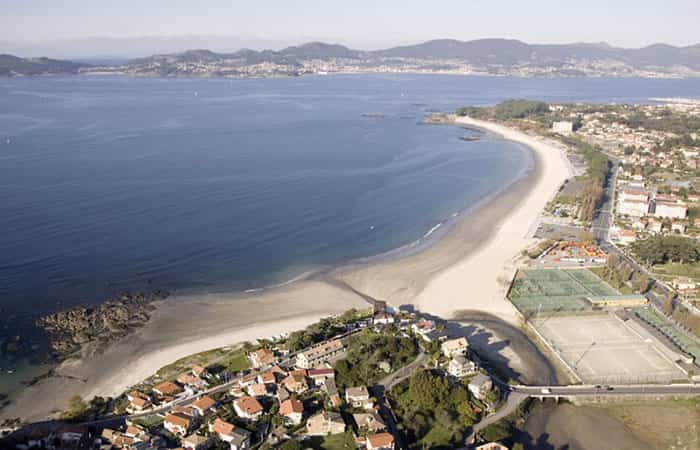 Playa Samil en Vigo, Pontevedra