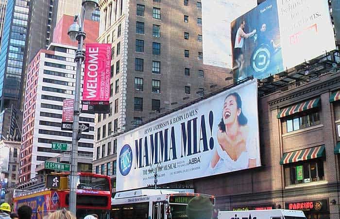 Broadway en Nueva York