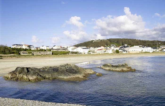 Playa A Concha en Ortigueira, A Coruña