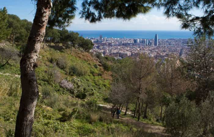 Parque del Guinardó en Barcelona