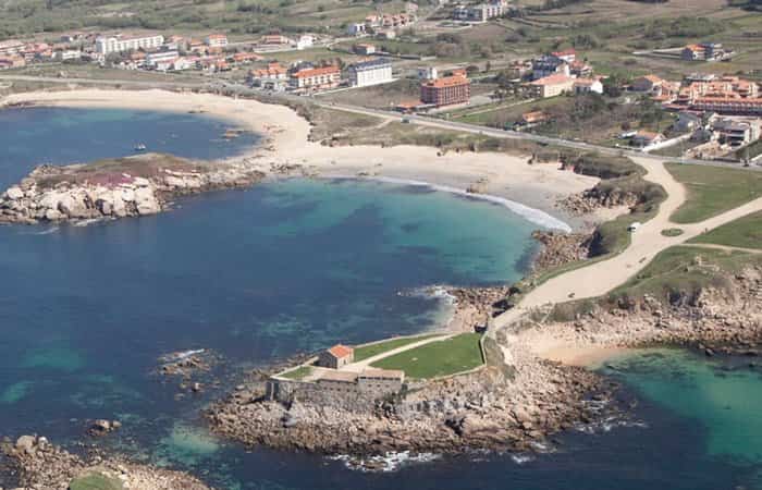 Playa de Lapa en Sanxenxo, Pontevedra