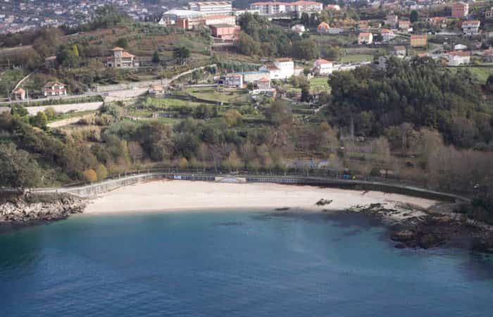 Playa de Portocelo en Marín, Pontevedra