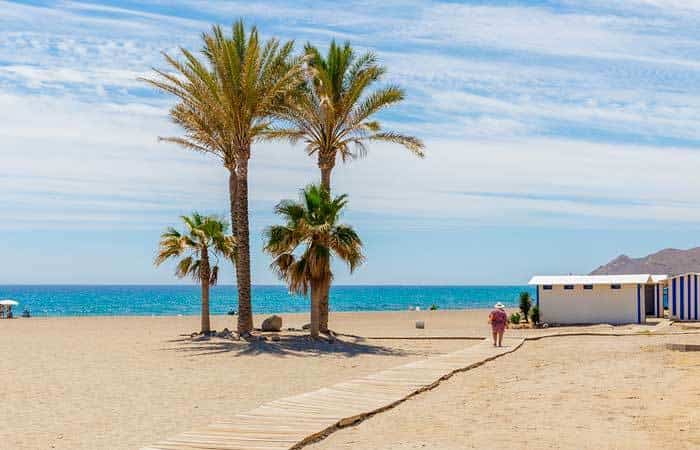 Playa Venta del Bancal en Mójacar, Almería
