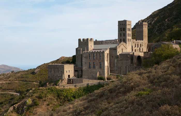 Castillo de San Salvador de Verdera en Port de la Selva, Girona