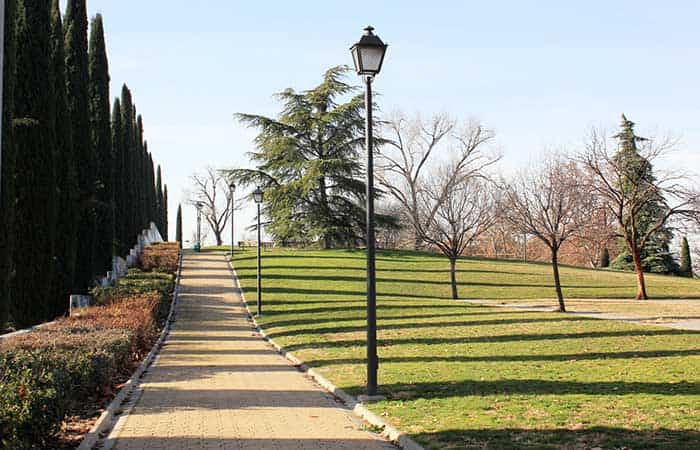 Parque de la Cuña Verde de la Latina en Madrid