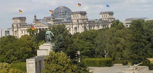 Parlamento alemán en Berlín