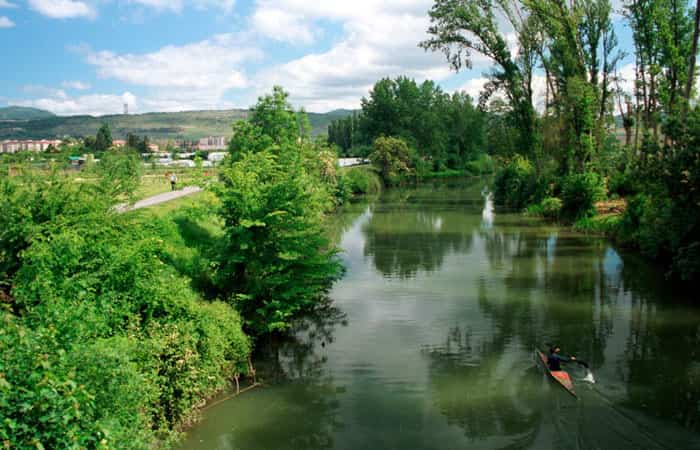 Parque Fluvial del río Arga en Pamplona