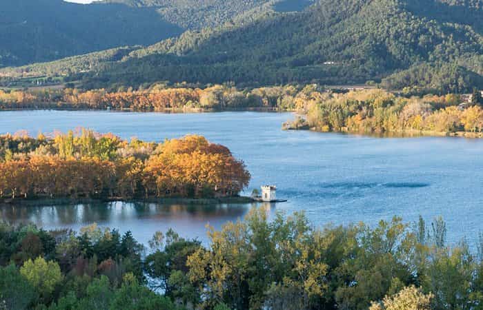 Lago de Banyoles en Girona