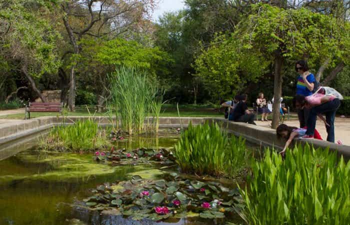 Jardín de Aclimatación de Montjuïc en Barcelona