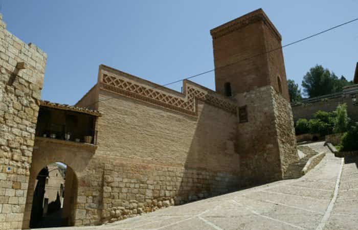 Puerta Valencia, ruta por las murallas de Daroca 