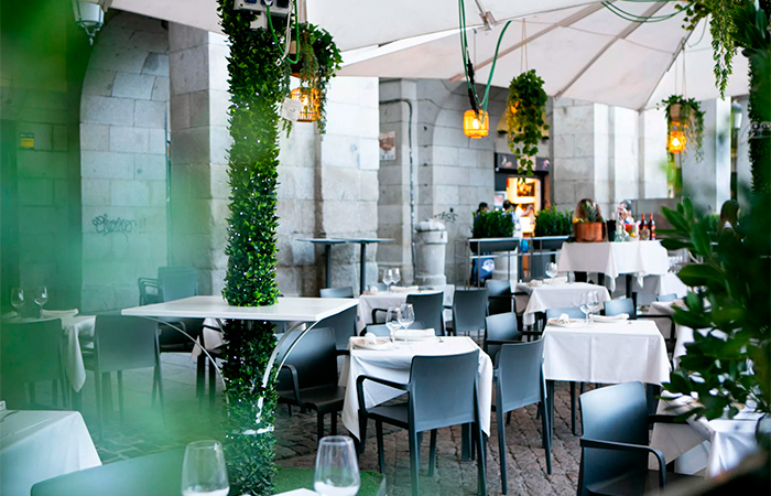 Terrazas para tapear: Restaurante Arrabal, Madrid