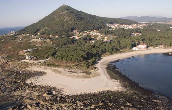 Playa de O Muiño en La Guardia, Pontevedra