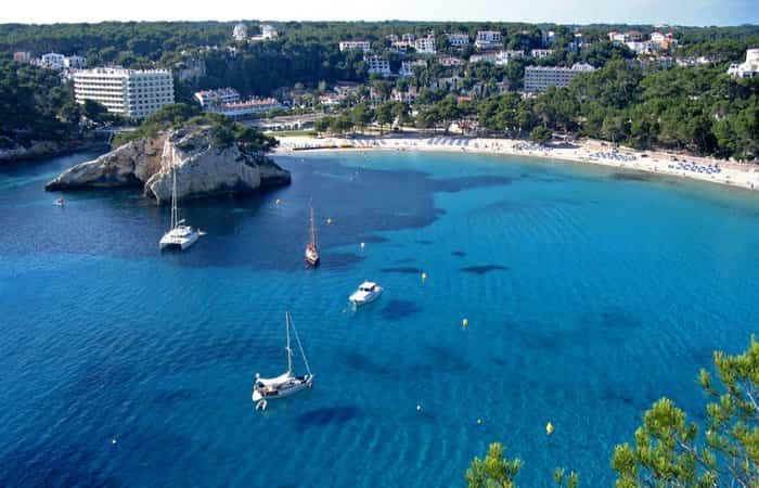10 playas y calas de Menorca
