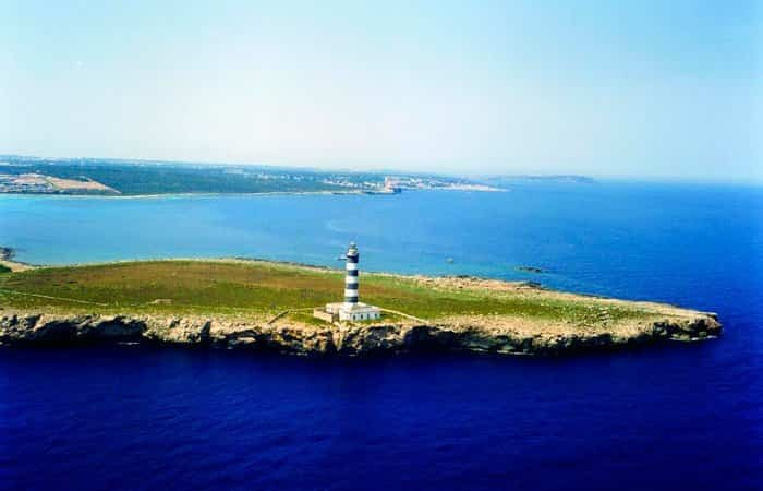 El Faro de l'Illa de l'Aire en Menorca