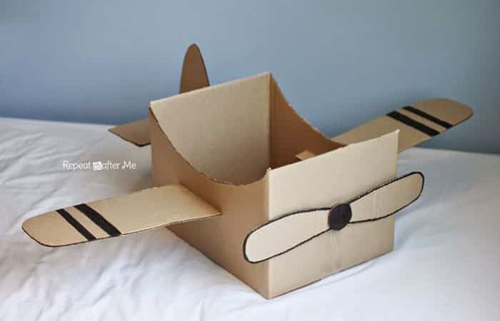 manualidades con cajas de cartón