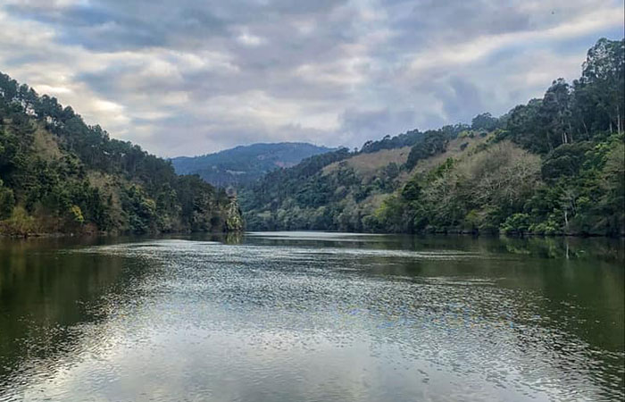 Río Miño, en Orense