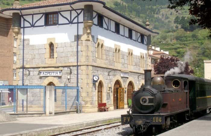 El Museo Vasco del Ferrocarril en Guipúzkoa