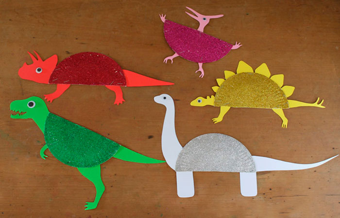manualidades de dinosaurios